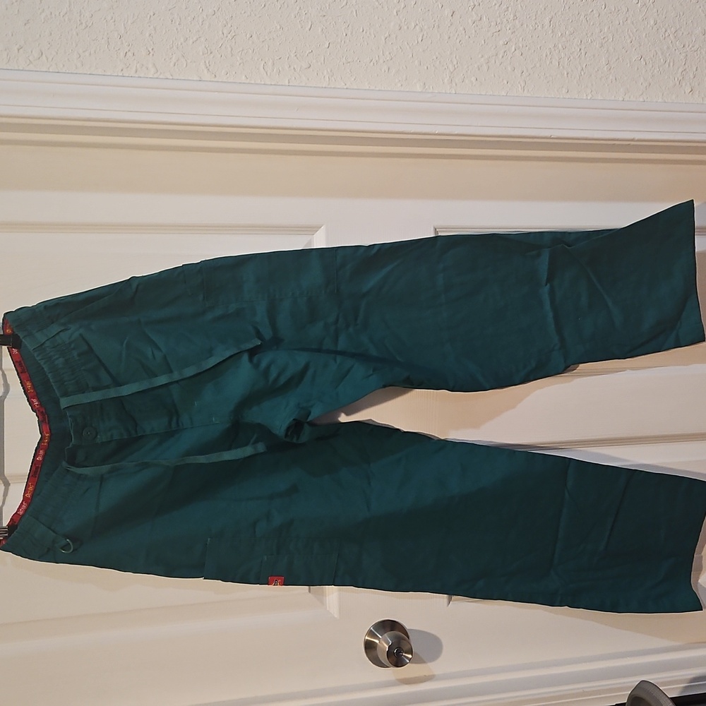Green Dickies pants